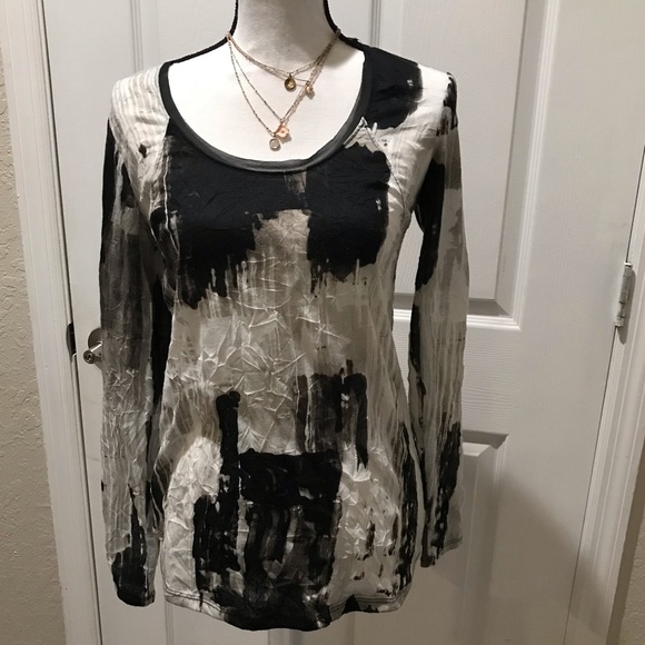 Simply Vera Wang Bundle Tops Scoop Neck Long Sleeves Size Small - Picture 3 of 13